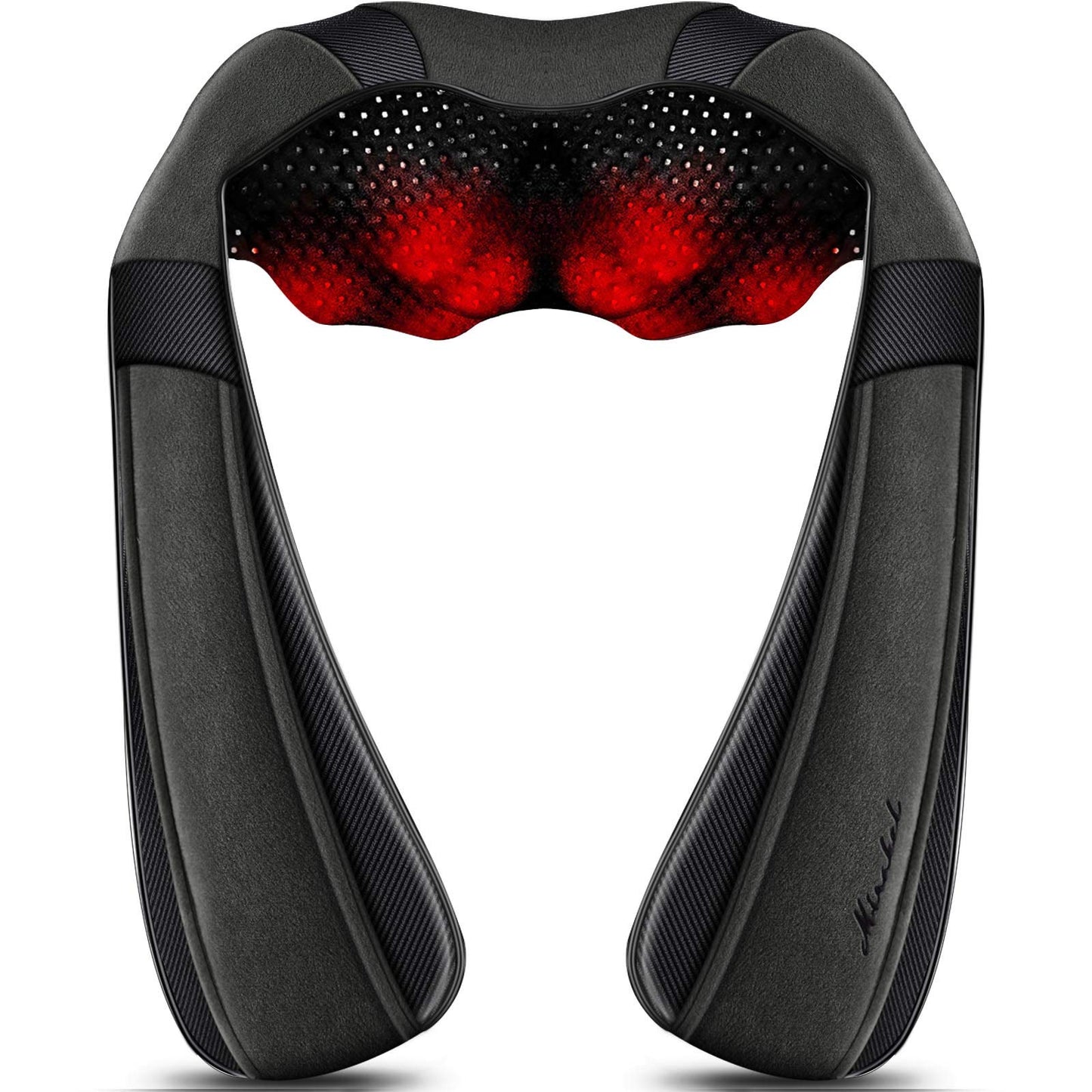 Neck Massager with Heat, Shoulder Massager, Electric Kneading Back Massager, Massage Pillow for Pain Relief Deep Tissue, Fathers Day Presents, Mothers Day,Christmas Gifts Get Well Soon