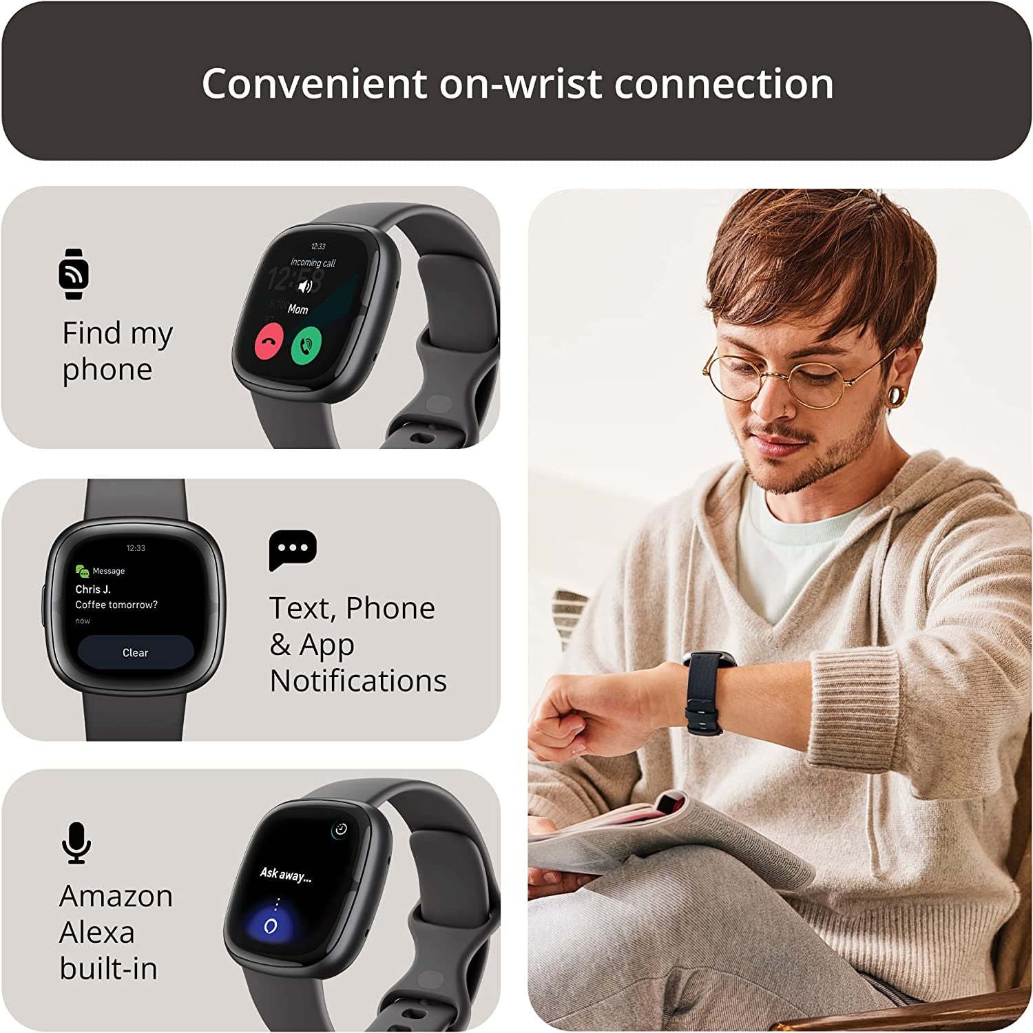 Fitbit Sense 2 Advanced Health and Fitness Smartwatch