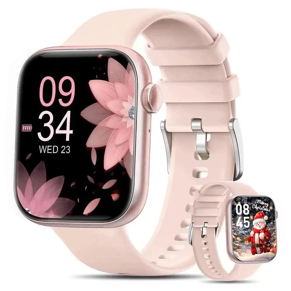 1.85-Inch Smartwatch with Answer/Make Calls/100 Sports Modes IP67 Waterproof