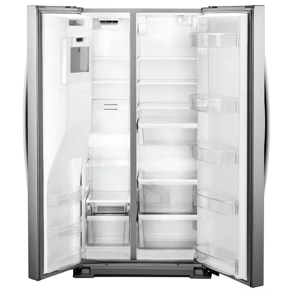 Whirlpool 20.6 Cu. Ft. Side by Side Refrigerator Counter Depth