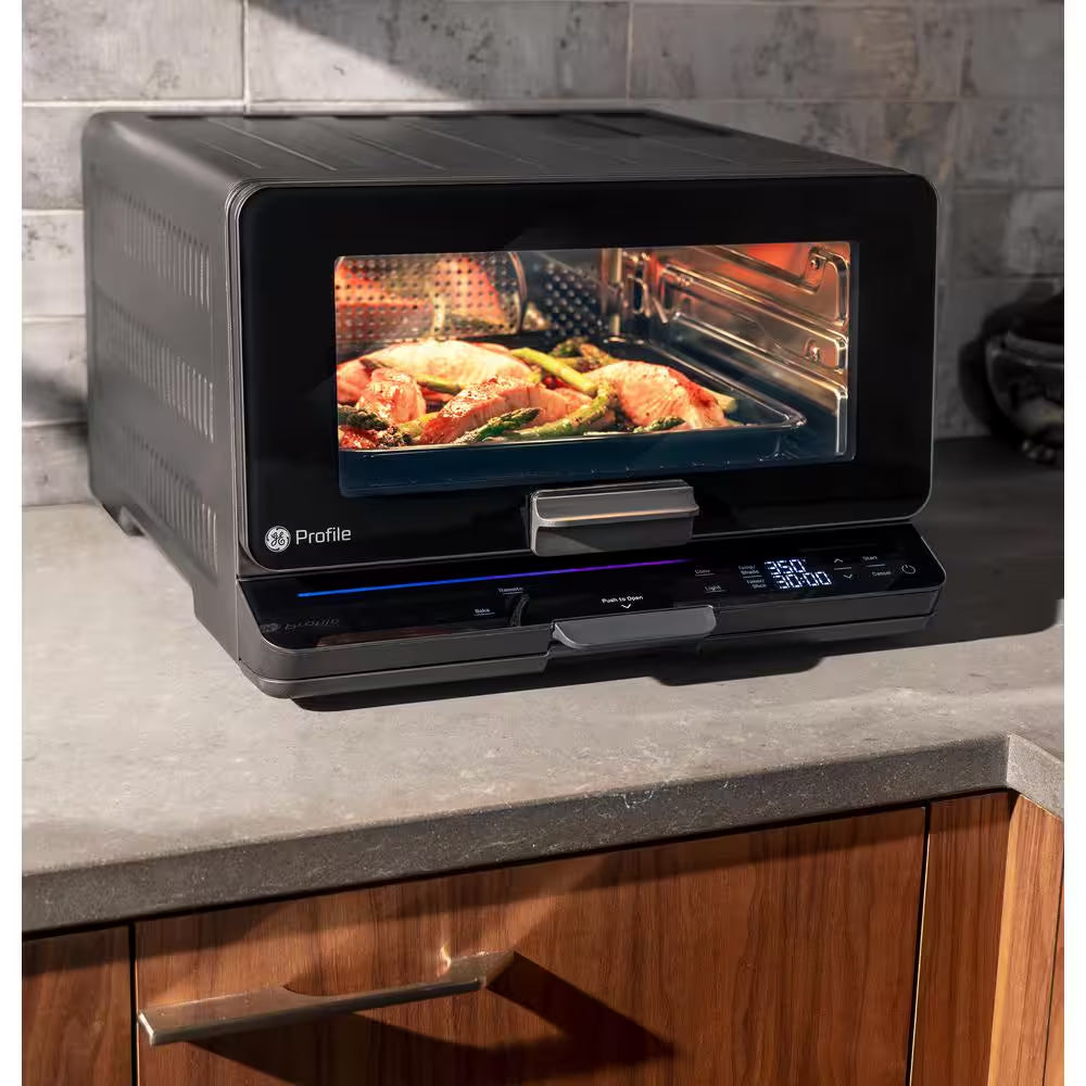 1,800 W Toaster Oven with 11-Functions with Air Fry Bake, Broil and Pizza WIFI Connected