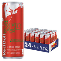 Red Edition Watermelon Energy Drink, 8.4 Fl Oz, 24 Cans