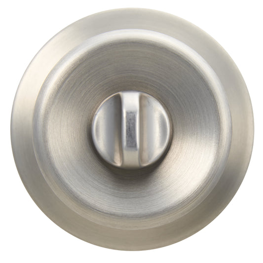 Keyed Entry Tulip Style Doorknob Stainless Steel