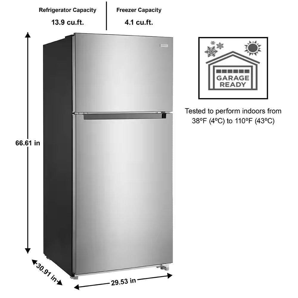 18 Cu. Ft. Top Freezer Refrigerator