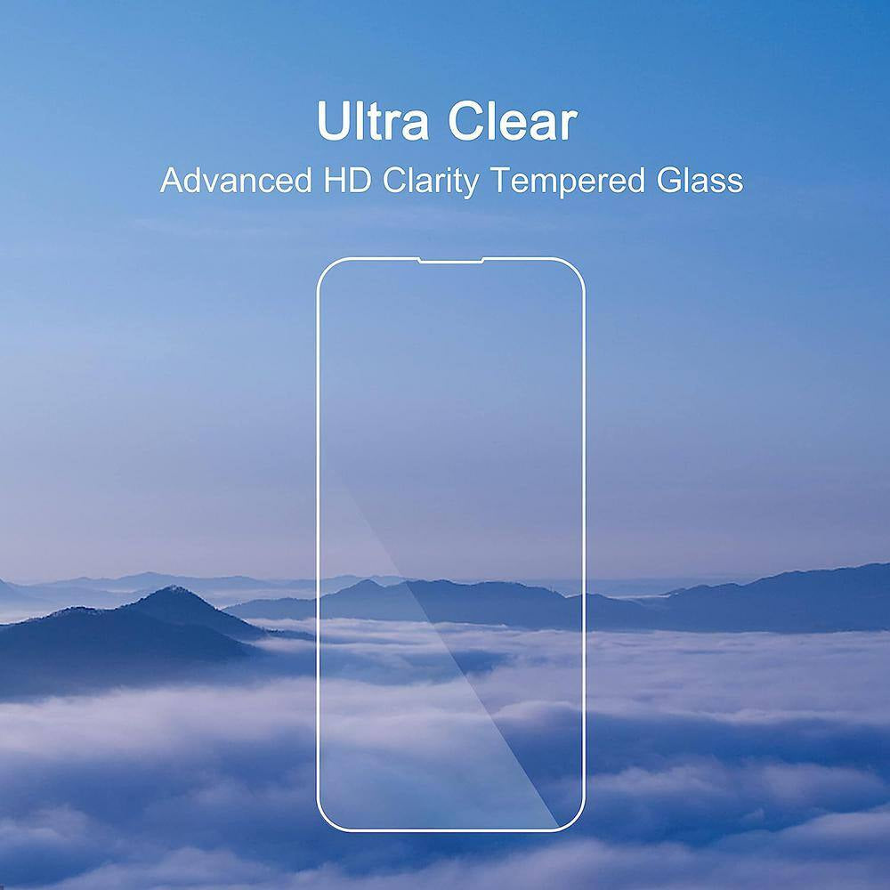 Screen Protector Tempered Glass with 6.7 In. Display for Iphone 14 Plus/14 Pro Max