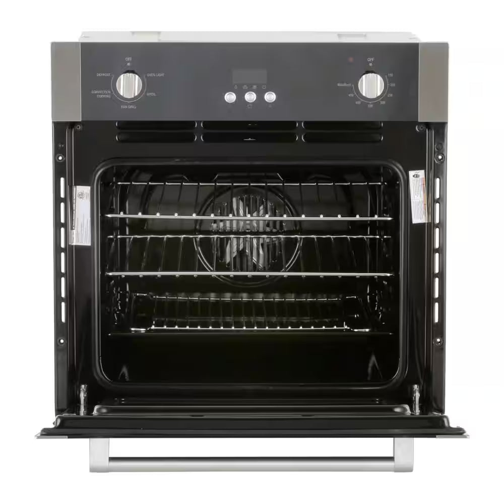 24 In. 2.2 Cu. Ft. Single Electric Wall Oven with Convection in Stainless Steel