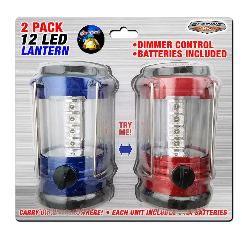 12 LED Battery Operated Camping Lantern