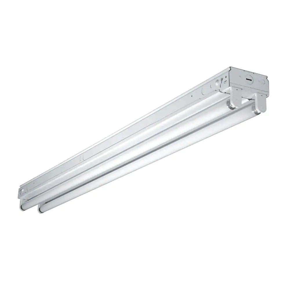 32-Watt 2-Light White 4 Ft. Fluorescent Strip Light