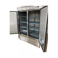 54 In. 48 Cu.Ft. Auto Defrost Two Door Commercial Reach in Upright Freezer