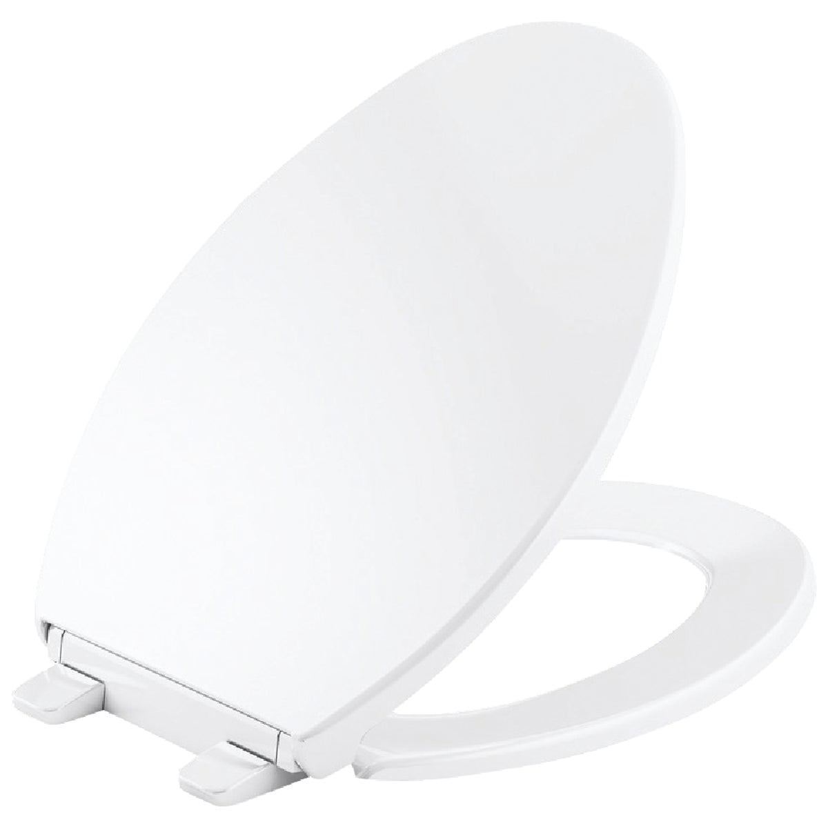 Kohler Brevia Elongated Toilet Seat With Quick-Release Hinges, White