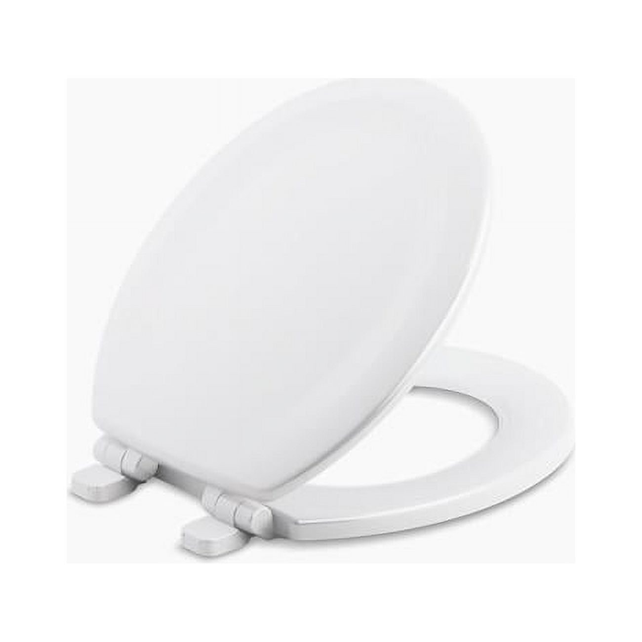 Kohler K-20467-0 Stonewood Quiet-Close Round-Front Toilet Seat - White