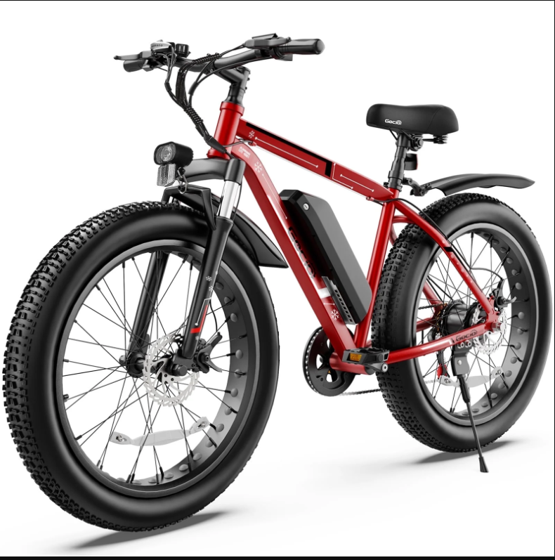 Gocio 26" 4.0 Fat Tire Electric Bike for Adults 500W