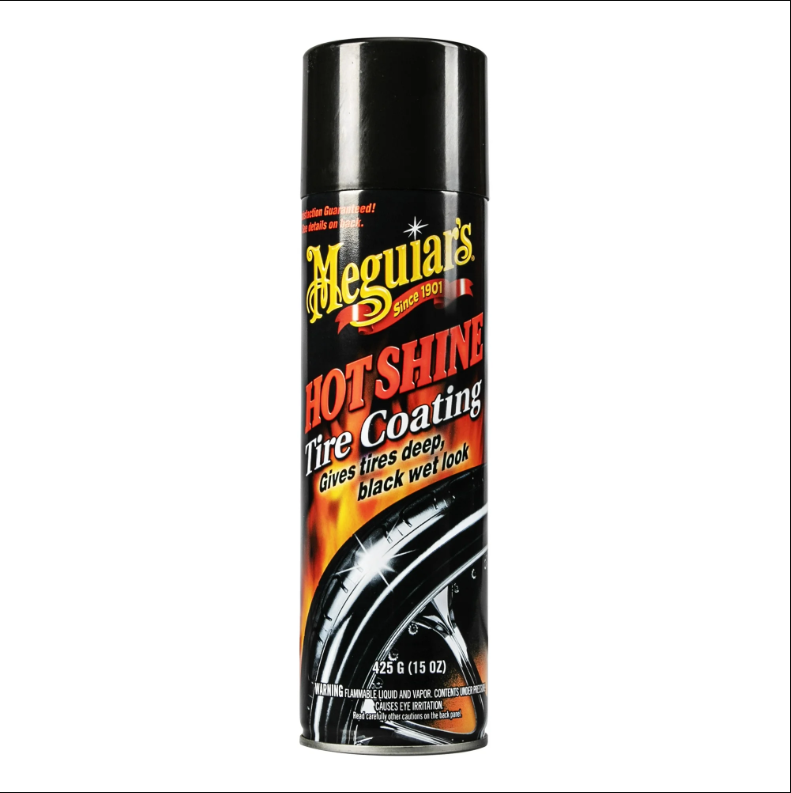 Meguiar's Hot shine High Gloss Tire Coating, G13815, 15 oz, Aerosol