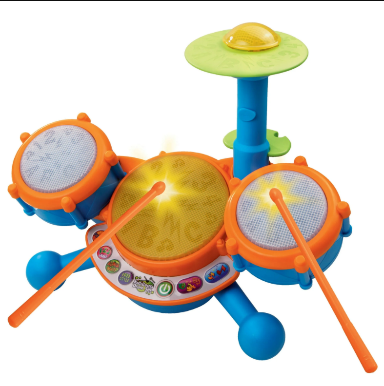 Drum Set Toy Musical Instruments with Accessories Included, Baby and Toddler Toys