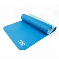 Athletic Works Two Tone Fitness Mat, 10mm