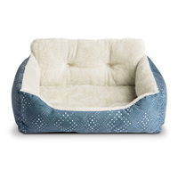 Vibrant Life Lounger Small Dog or Cat Bed, 21" x 17"