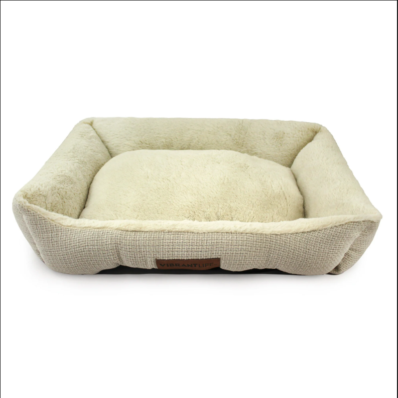 Vibrant Life Luxe Cuddler Dog Pet Bed