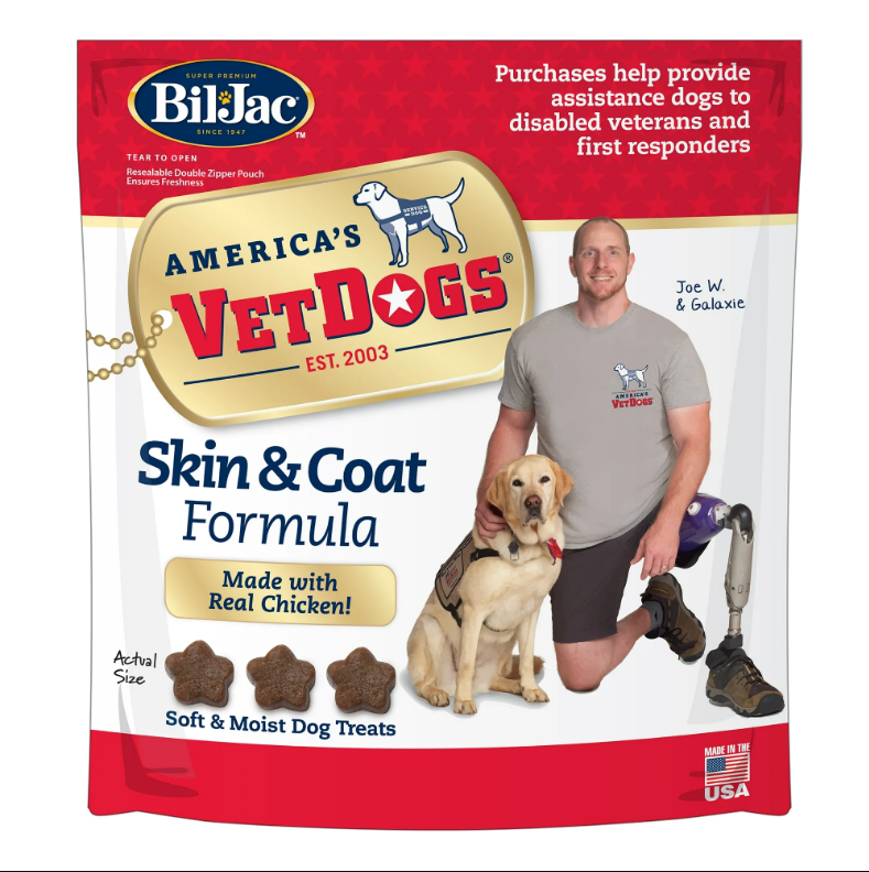 American VetDogs Veteran's K-9 Corps Dog Treats, 10 oz