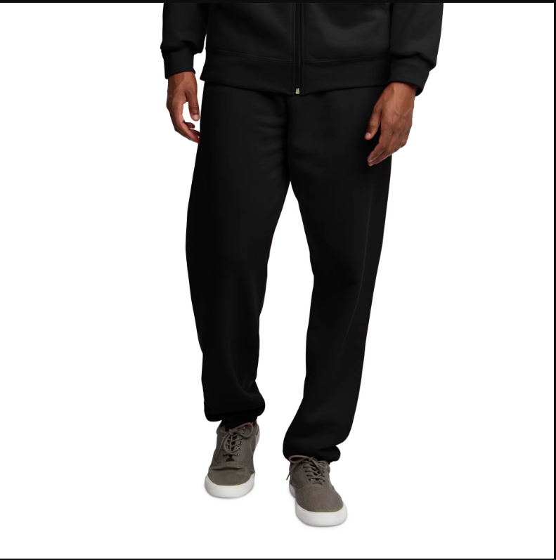 Fruit of the Loom Men's EverSoft Fleece Elastic Bottom Sweatpants