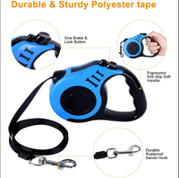 Retractable Dog Leash 16ft Heavy Duty Pet Walking Leash