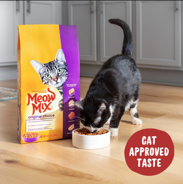 Meow Mix Original Choice Dry Cat Food, 3.15-Pound Bag