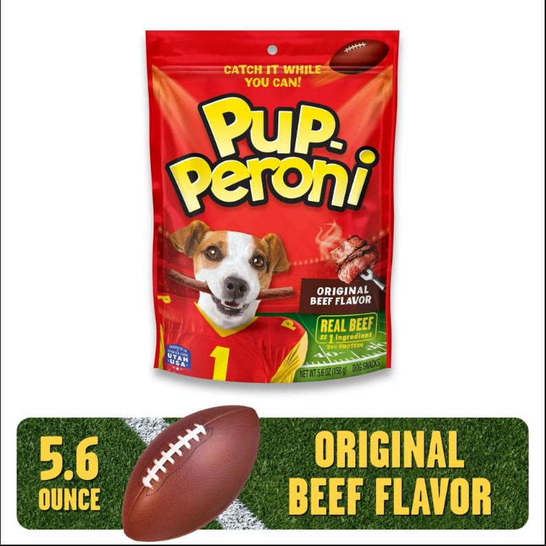 Pup-Peroni Original Beef Flavor Dog Treats, 5.6oz Bag