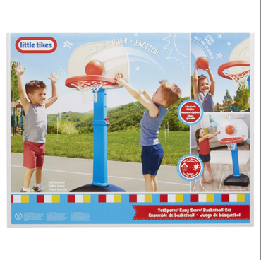 Little Tikes TotSports Easy Score Adjustable Basketball Hoop