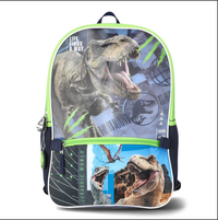 Jurassic Boy's 17" Backpack with Lunch Box, 2-Piece Set