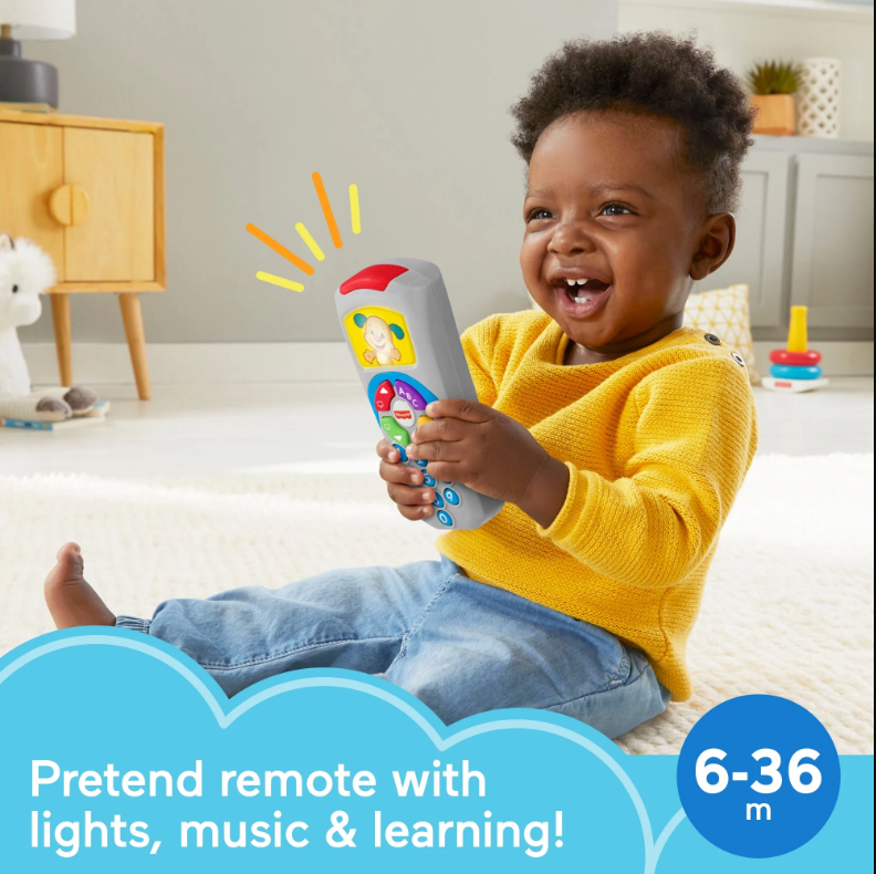 Laugh & Learn Puppy’s Remote Baby & Toddler Learning Toy