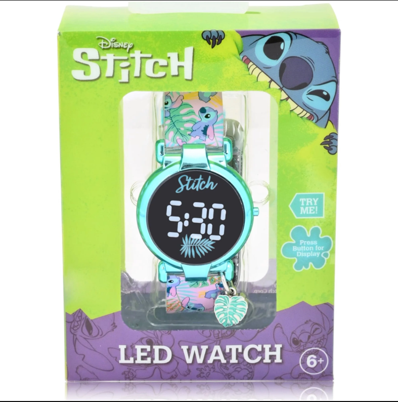 Disney Lilo and Stitch Unisex LED Watch