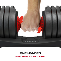 FitRx SmartBell, Quick-Select Adjustable Dumbbell