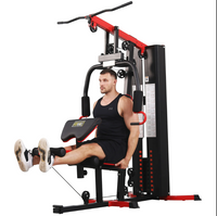 Fitvids LX750 Multifunctional Full Home Gym System Workout Station with 122.5 Lbs