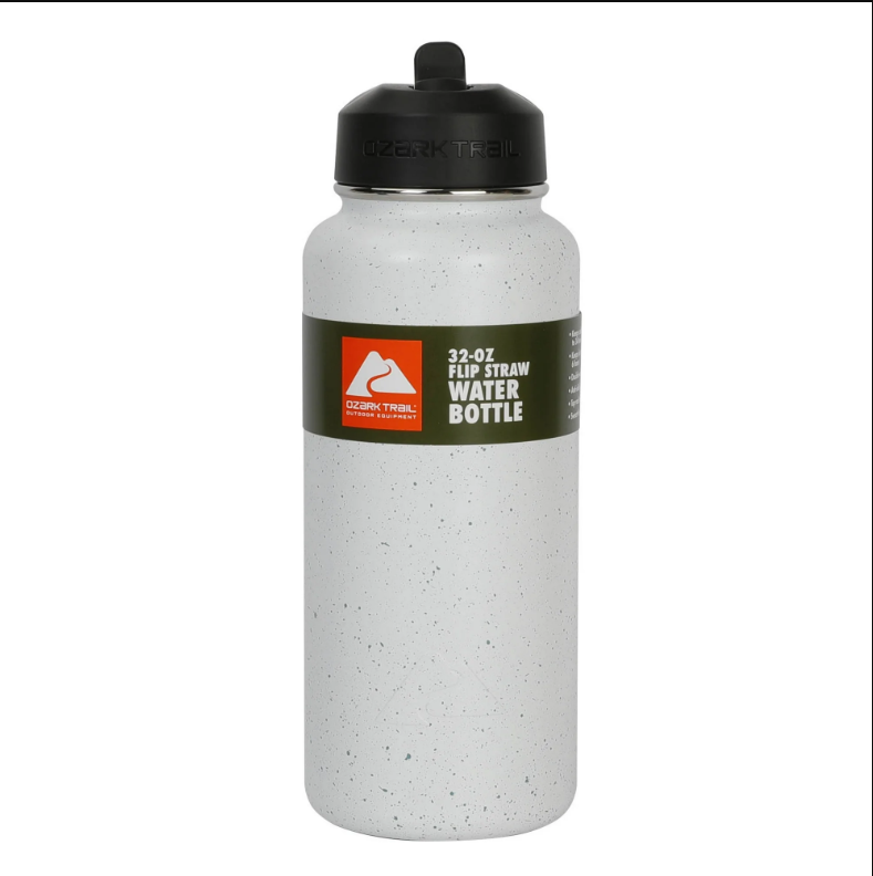 Ozark Trail 32 Fl Oz Insulated Stainless Steel Water Bottle