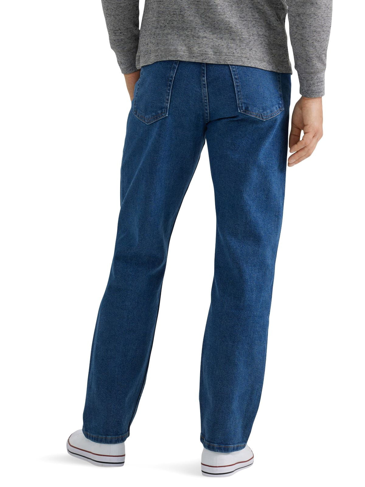 Men's Relaxed Fit Jeans with Flex