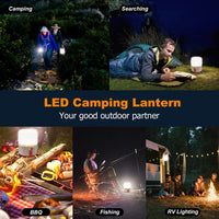 Teblint LED Camping Lantern Rechargeable 4800Mah Power Bank