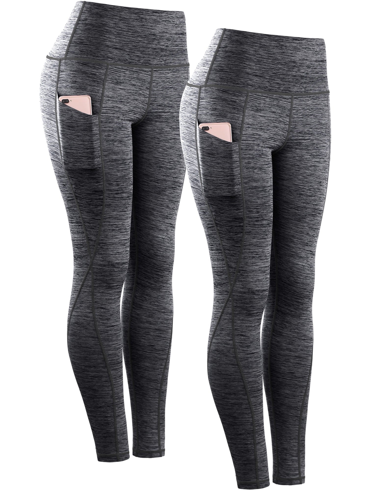 Womens Yoga Leggings Ankle High Waist Tummy Contro