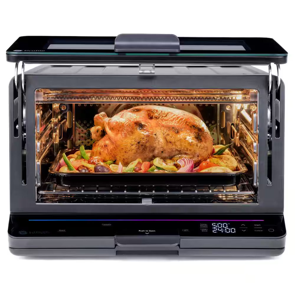 1,800 W Toaster Oven with 11-Functions with Air Fry Bake, Broil and Pizza WIFI Connected