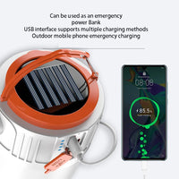 Teblint LED Camping Lantern Rechargeable 4800Mah Power Bank