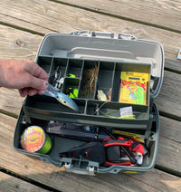 6201 One-Tray Tackle Box Bait Storage