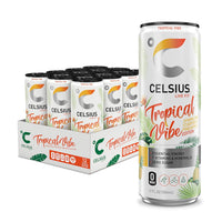 Sparkling Tropical Vibe Functional Essential Energy Drink 12 Fl Oz