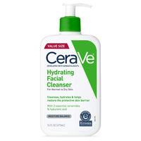 CeraVe Hydrating Facial Cleanser Moisturizing Face Wash for Dry Skin