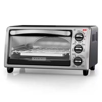 4-Slice Stainless Steel Toaster Oven