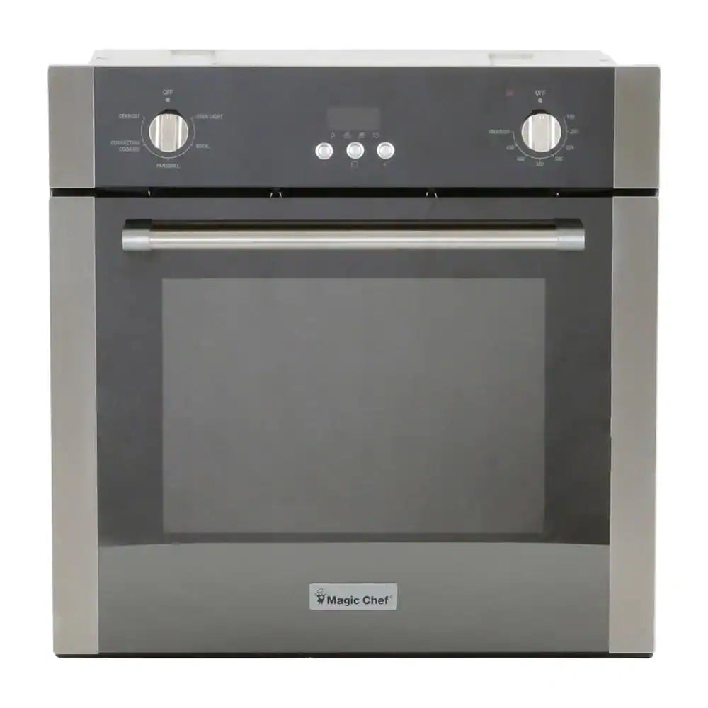 24 In. 2.2 Cu. Ft. Single Electric Wall Oven with Convection in Stainless Steel