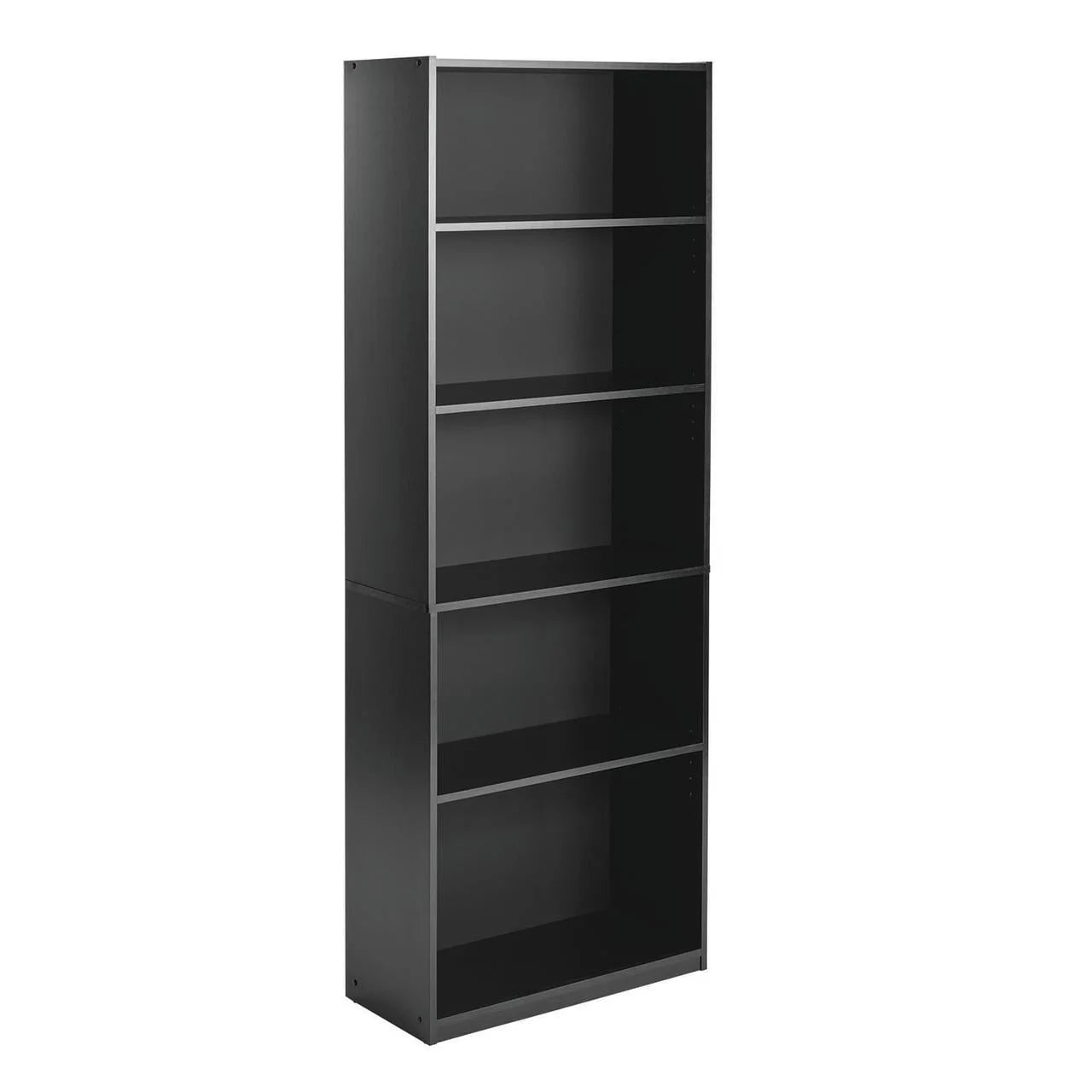 5-Shelf Bookcase with Adjustable Shelves