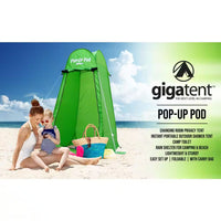 GigaTent Portable Pop up Changing Room Green