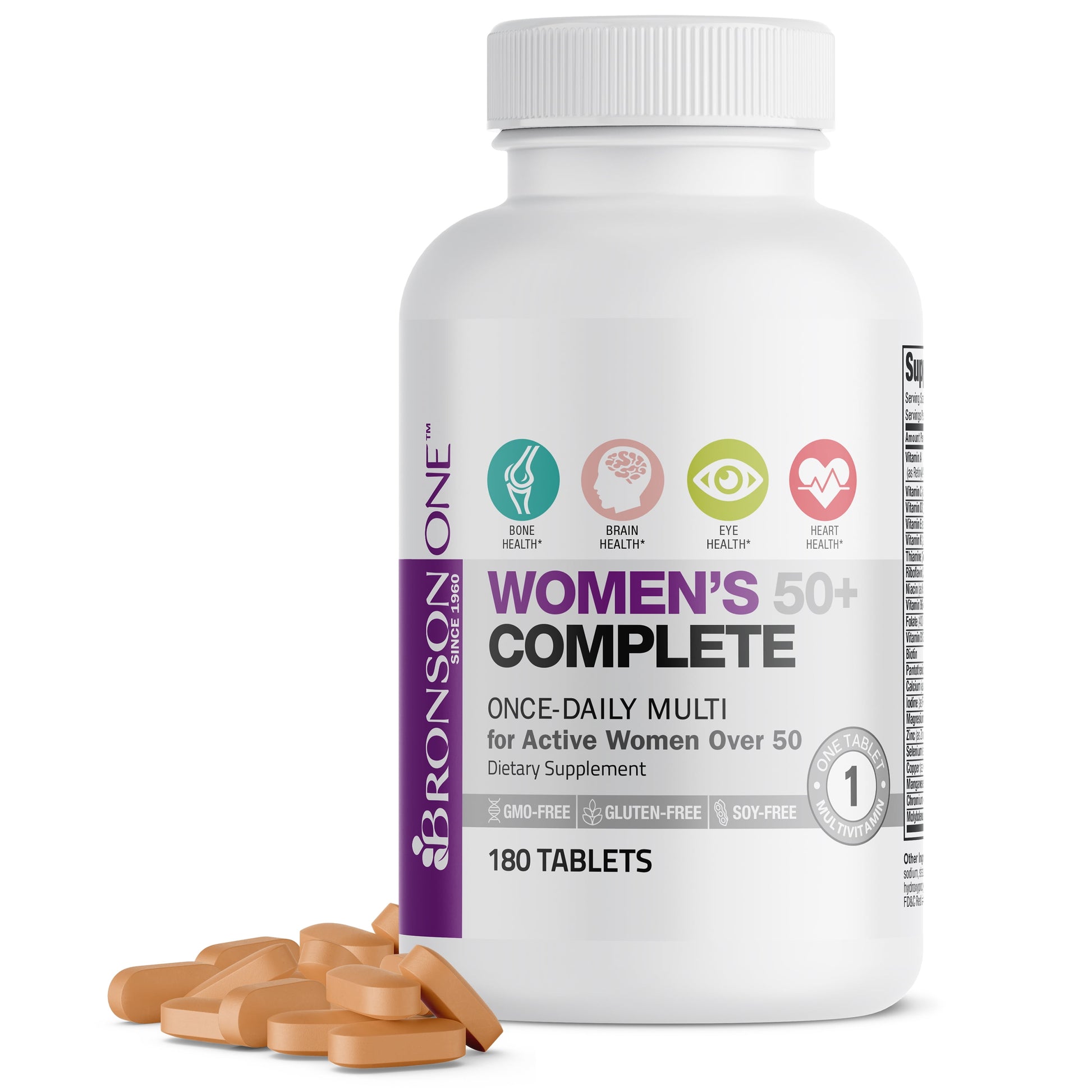 ONE Daily Women'S 50 Plus Complete Multivitamin Multimineral 180 Tablets