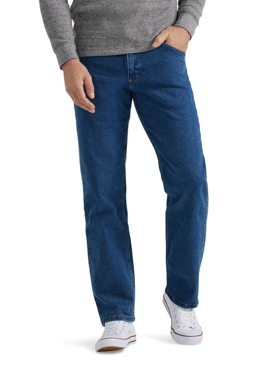 Men's Relaxed Fit Jeans with Flex