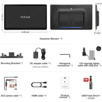 Multi-Function Car TV Backseat 5G Wifi Headrest Tablet