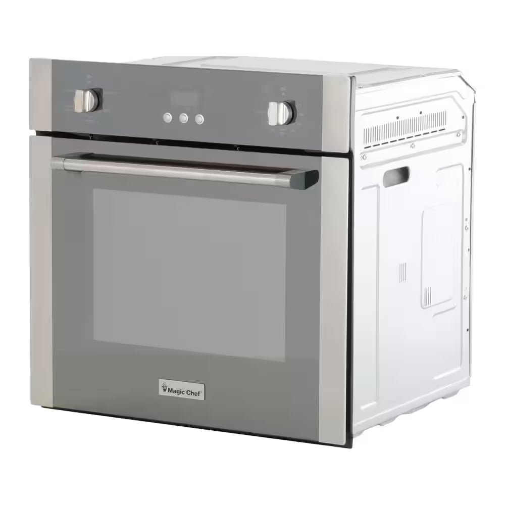 24 In. 2.2 Cu. Ft. Single Electric Wall Oven with Convection in Stainless Steel