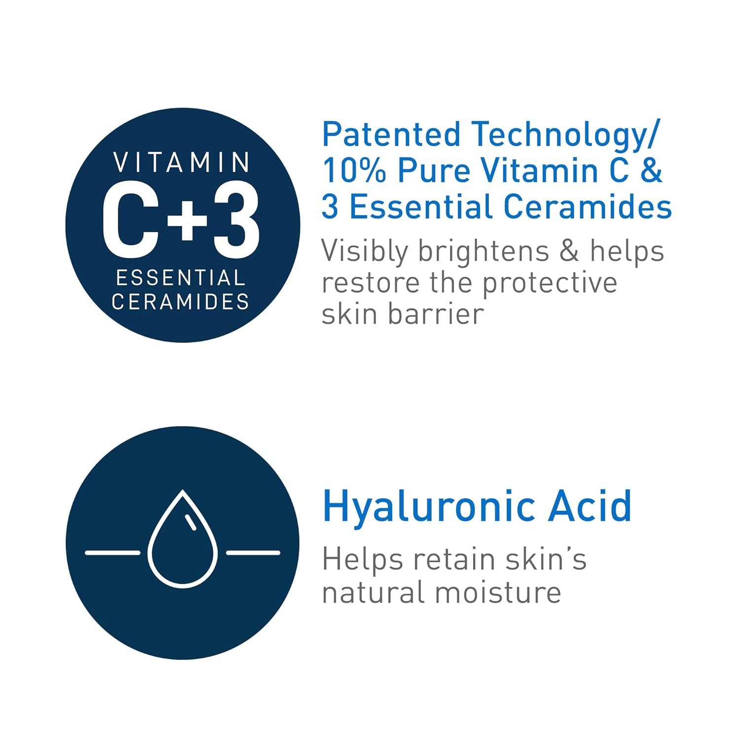 CeraVe Vitamin C Serum Skin Brightening Serum for Face